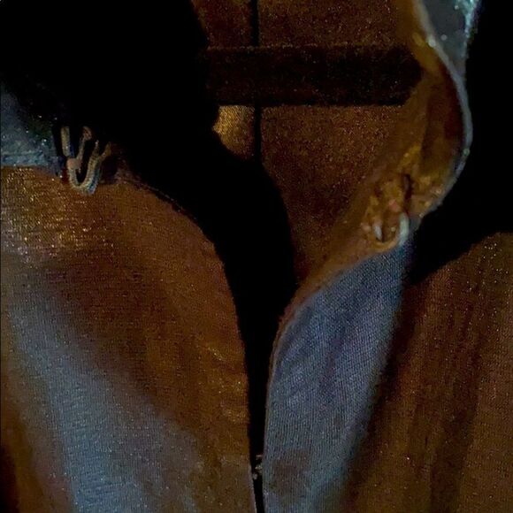 Chico’s sparkle beaded black subtle shimmer jacket - Picture 9 of 10